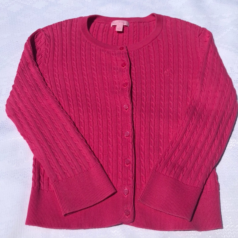 Lilly Pulitzer Cable Knit Cardigan